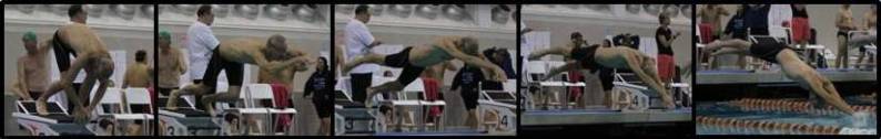 swimming start sequence