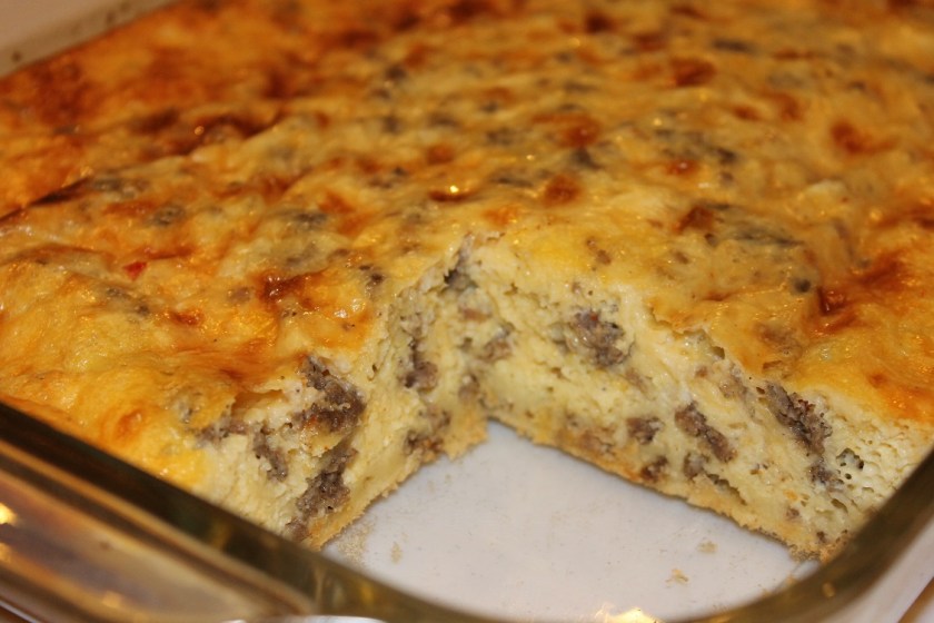 Egg and Sausage Casserole - med res